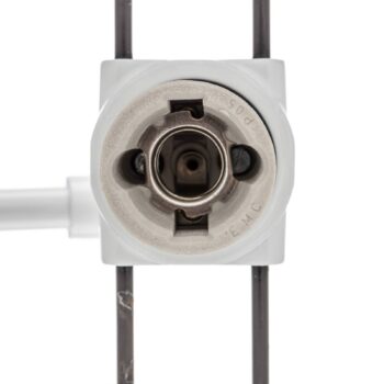 Jieldé Aicler AID301 nástenné svetlo kĺb biele