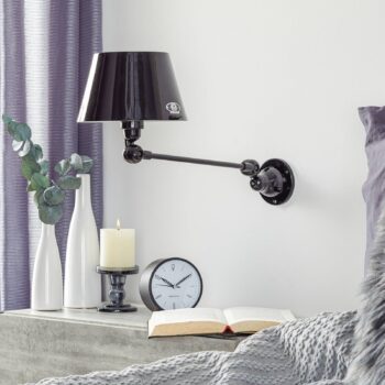 Jieldé Aicler AID301 nástenné svetlo kĺb čierne