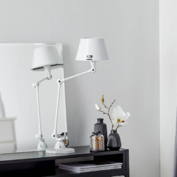 Jieldé Aicler AID373 stolná lampa, biela