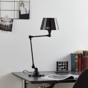 Jieldé Aicler AID373 stolná lampa, čierna