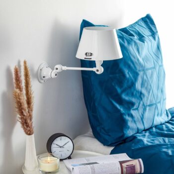 Jieldé Aicler AID701 kĺbové nástenné svetlo biele