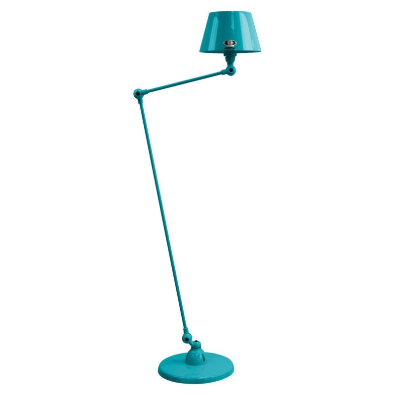 Jieldé Aicler AID833 80+30 cm stojaca lampa, modrá Jieldé Aicler AID833 80+30 cm stojaca lampa, modrá