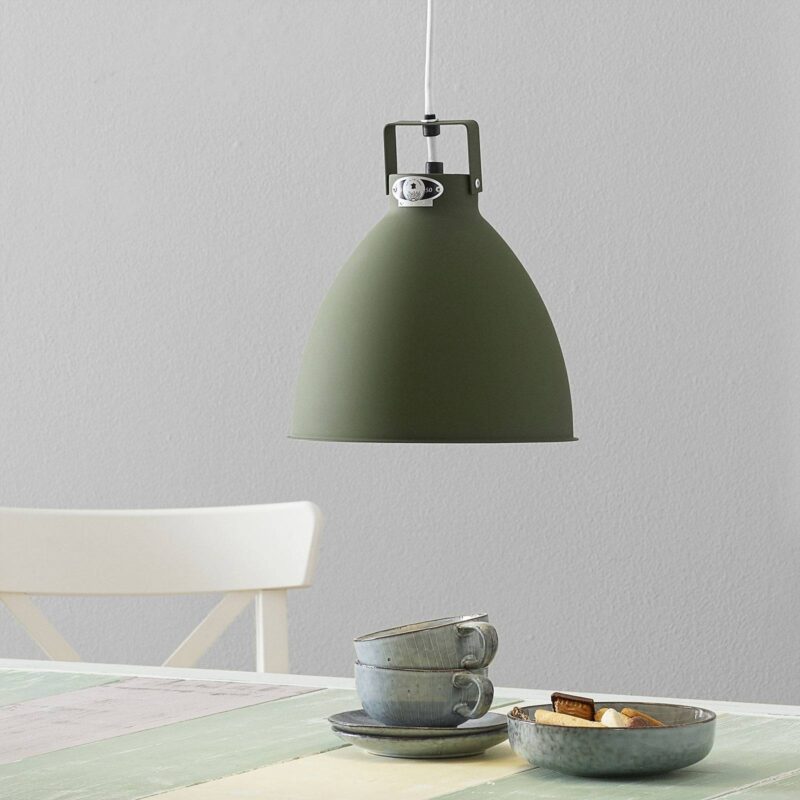 Jieldé Augustin A240 závesná lampa olivovozelená Jieldé Augustin A240 závesná lampa olivovozelená