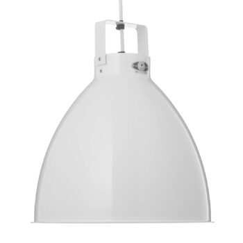 Jieldé Augustin A360 závesná lampa lesklá biela