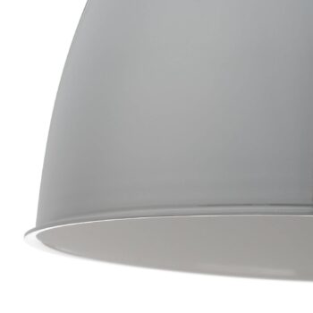 Jieldé Augustin A360 závesná lampa lesklá sivá