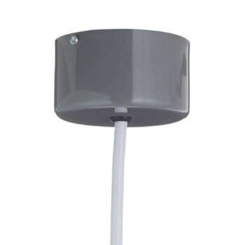 Jieldé Augustin A360 závesná lampa lesklá sivá