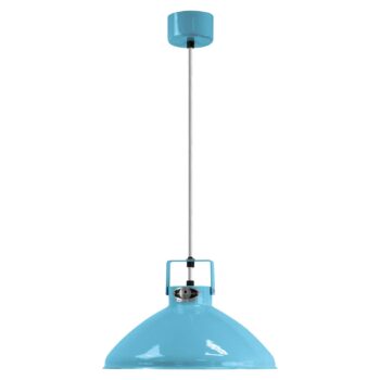 Jieldé Beaumont B240 závesná lampa lesklá modrá