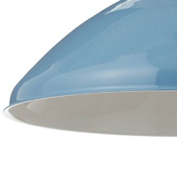 Jieldé Beaumont B240 závesná lampa lesklá modrá