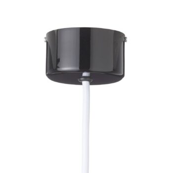 Jieldé Dante D450 závesná lampa, čierna, Ø 45 cm