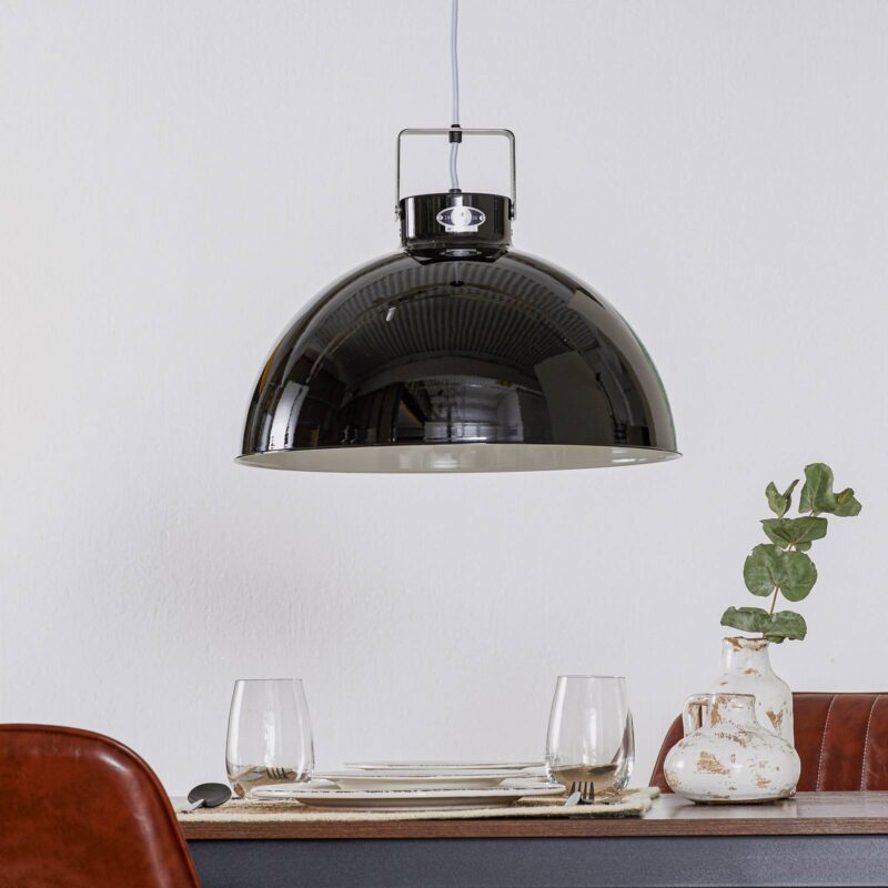 Jieldé Dante D450 závesná lampa, čierna, Ø 45 cm Jieldé Dante D450 závesná lampa, čierna, Ø 45 cm