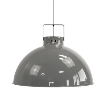 Jieldé Dante D675 závesná lampa, sivá, Ø 67,5 cm