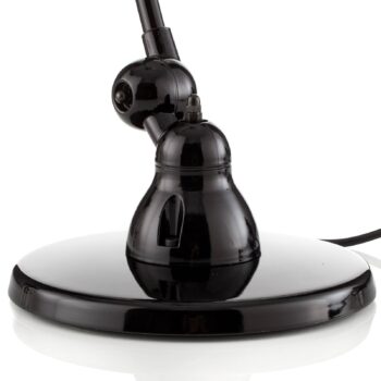 Jieldé Loft C6000 stolná lampa, zakrivená, čierna