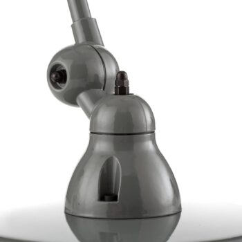 Jieldé Loft C6000 stolná lampa, zakrivená, sivá