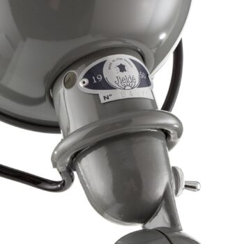 Jieldé Loft C6000 stolná lampa, zakrivená, sivá