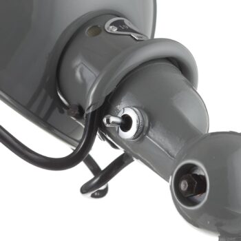 Jieldé Loft D1200 stojaca lampa nastaviteľná, sivá