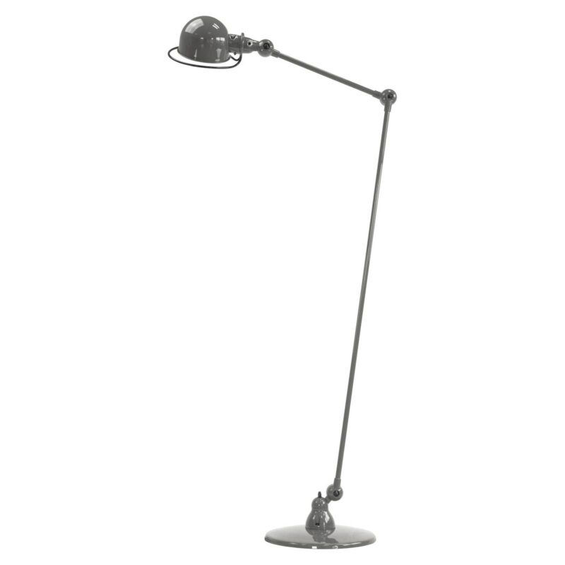 Jieldé Loft D1240 stojaca lampa kĺbové rameno sivá Jieldé Loft D1240 stojaca lampa kĺbové rameno sivá