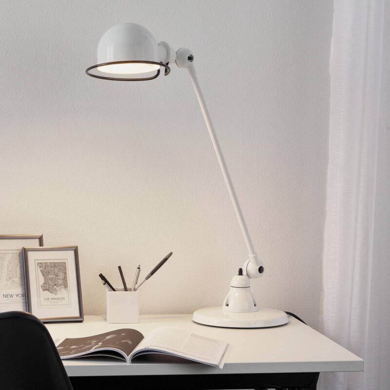 Jieldé Loft D6000 stolná lampa, biela Jieldé Loft D6000 stolná lampa, biela