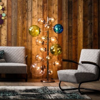 KARE Balloon - Stojacia lampa s akrylovými guľami