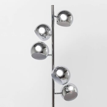 KARE Calotta - lesklá chrómová stojacia lampa