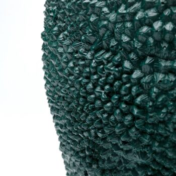 KARE Chameleón Jack Váza na ovocie, zelená/zlatá, polyresin