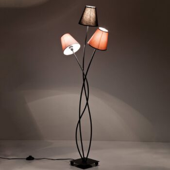 KARE Flexible Mocca Tre trojsvetelná stojacia lampa