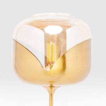 KARE Golden Goblet Ball stojaca lampa zlatá