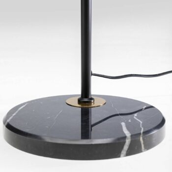 KARE Grato stolová lampa, PVC, oceľ, mramor, výška 62 cm