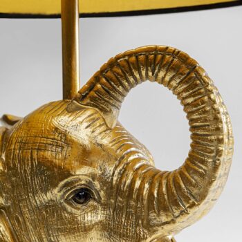 KARE Happy Elefant stolová lampa s tienidlom