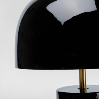 KARE Loungy stolová lampa, čierna