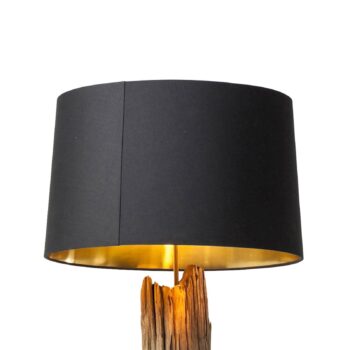 KARE Nature Rovná stojacia lampa unikátna z dreva