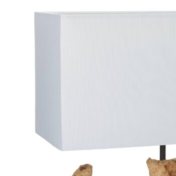 KARE Nature Vertikálny podstavec stolovej lampy z naplaveného dreva
