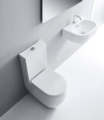 KERASAN - FLO-EGO nádržka k WC kombi, biela 318101