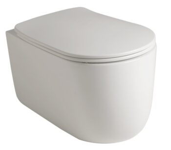 KERASAN - NOLITA WC sedátko, SLIM, Soft Close, biela 539101