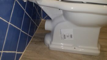 KERASAN - RETRO WC kombi misa 38,5x72cm, zadný odpad, biela 101301