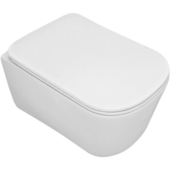 KERASAN - TRIBECA závesná WC misa, Rimless, 35x54cm, biela 511401