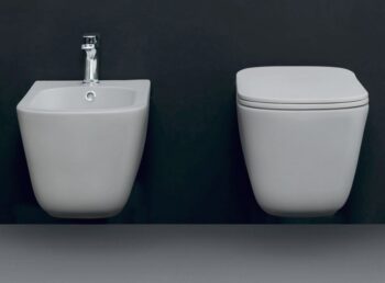 KERASAN - TRIBECA závesná WC misa, Rimless, 35x54cm, biela 511401