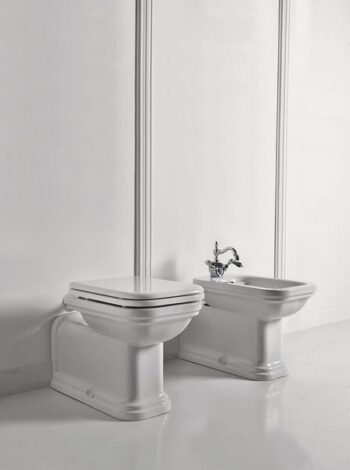 KERASAN - WALDORF WC misa 37x65cm, spodný/zadný odpad, biela 411601
