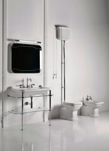 KERASAN - WALDORF WC misa 37x65cm, spodný/zadný odpad, biela 411601