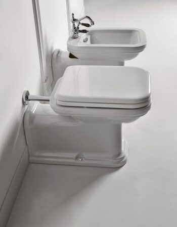 KERASAN - WALDORF WC misa 37x65cm, spodný/zadný odpad, biela 411601