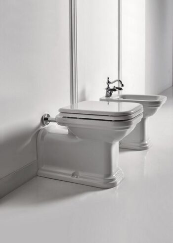 KERASAN - WALDORF WC misa 37x65cm, spodný/zadný odpad, biela 411601