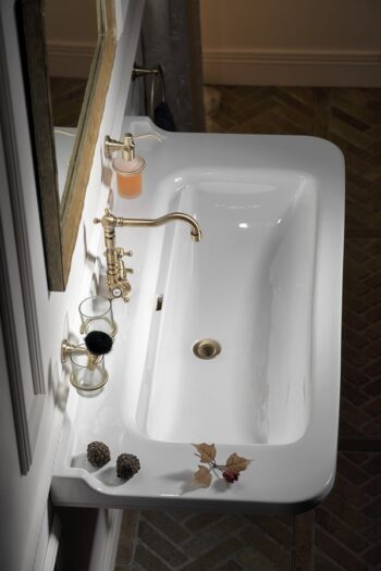 KERASAN - WALDORF keramické umývadlo 100x55cm, biela 4142K1