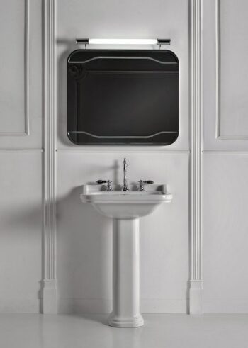 KERASAN - WALDORF univerzálny keramický stĺp k umývadlam 60,80 cm, biela 417001