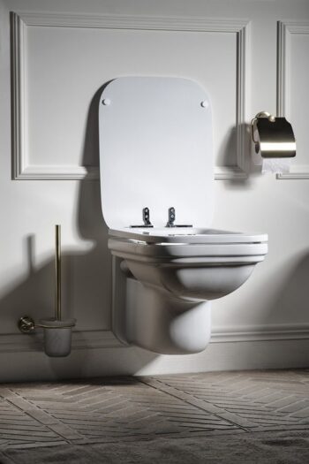 KERASAN - WALDORF závesná WC misa, 37x55cm, biela 411501