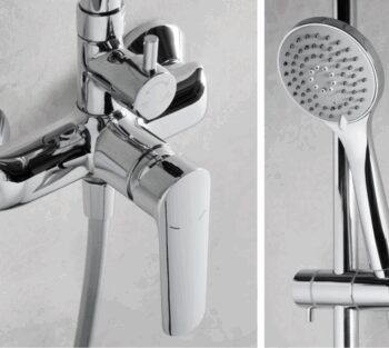KFA - TANZANIT sprchovací set, chróm 5026-910-00