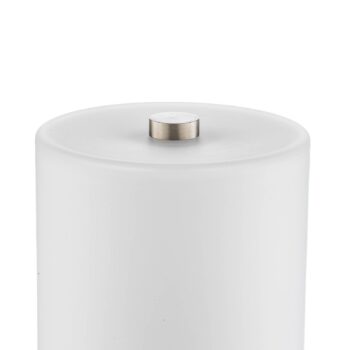KNAPSTEIN stolná LED lampa MERCY, matný nikel