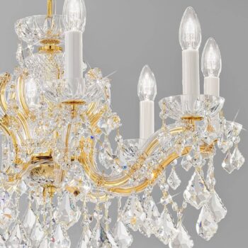 KOLARZ Maria Louise luster, zlato 24 kt, 8-pl.