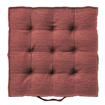 Kamil s úchytom, červená, 40 x 40 x 6 cm, Chenille, 162-05