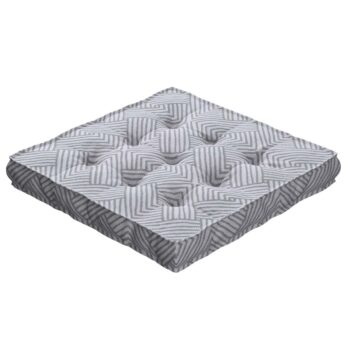 Kamil s úchytom, geometrické sivé vzory, 50 x 50 x 10 cm, Sunny, 143-45