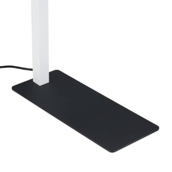 Kancelárska stojacia lampa Arcchio LED Tamilo, biela, kov, 194 cm