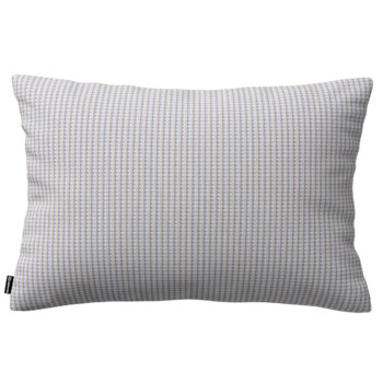 Karin - jednoduchá obliečka, 60x40cm, béžová a modrá, 60 x 40 cm, Living 2, 162-23